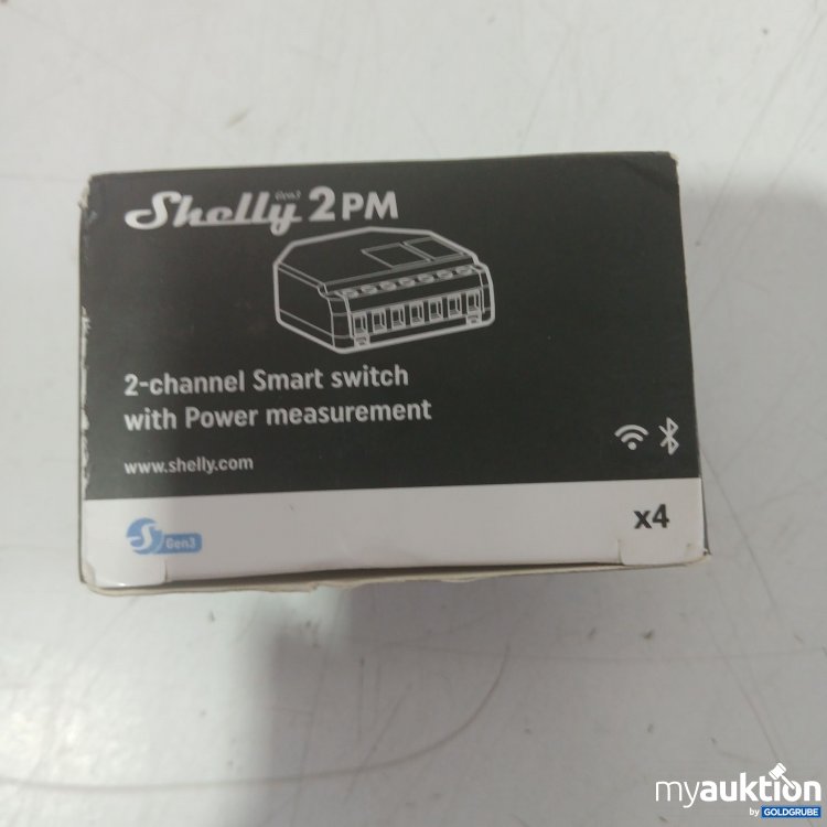 Artikel Nr. 445944 Artikel Nr. 445944: Shelly 2Pm 2-channel Smart Switch 4Stk