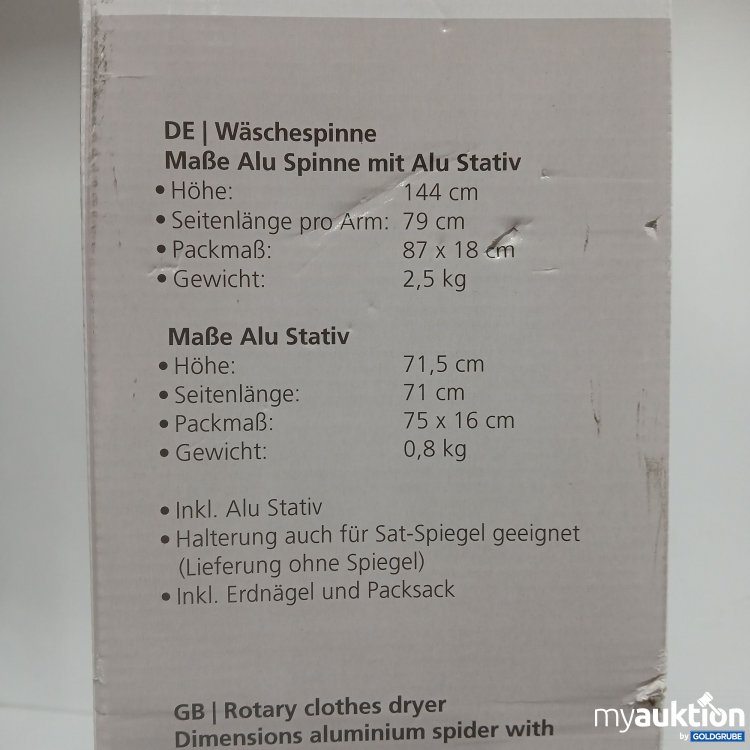 Artikel Nr. 887944 Artikel Nr. 887944: Berger Wäscheständer