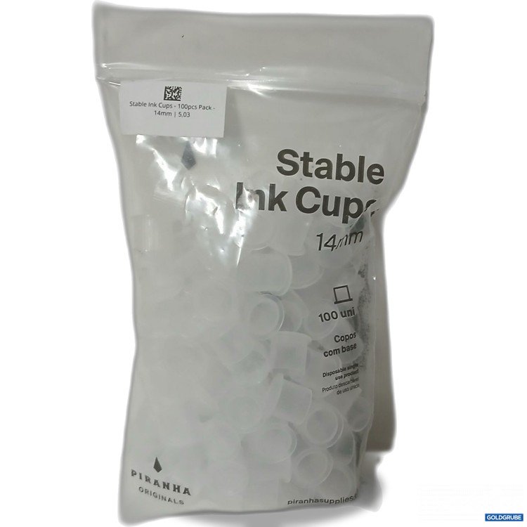Artikel Nr. 912944: Pirahna Stable Ink Cups 14mm 100uni