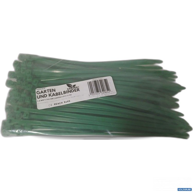 Artikel Nr. 917944: Garden-X Garden Kabelbinder 4,8mm x200mm