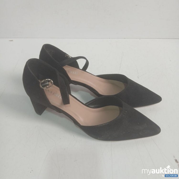 Artikel Nr. 930944 Artikel Nr. 930944: Anna Field Schwarze Pumps mit spitzem Schuhdesign und Riemchen
Gr 37