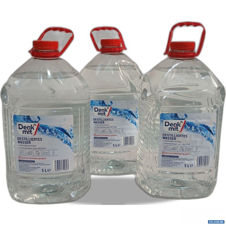 Artikel Nr. 953944 Artikel Nr. 953944: Denk mit Destilliertes Wasser 3x5L