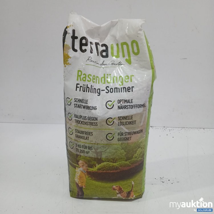 Artikel Nr. 966944: Terrauno Rasendünger Frühling-Sommer 5kg