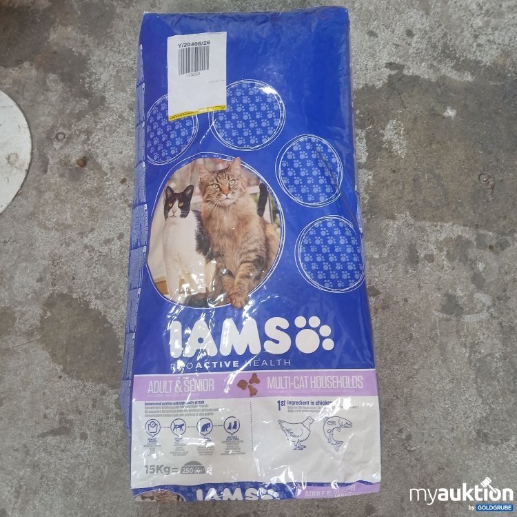 Artikel Nr. 990944: Iamso Katzenfutter Adult & Senior 15kg 