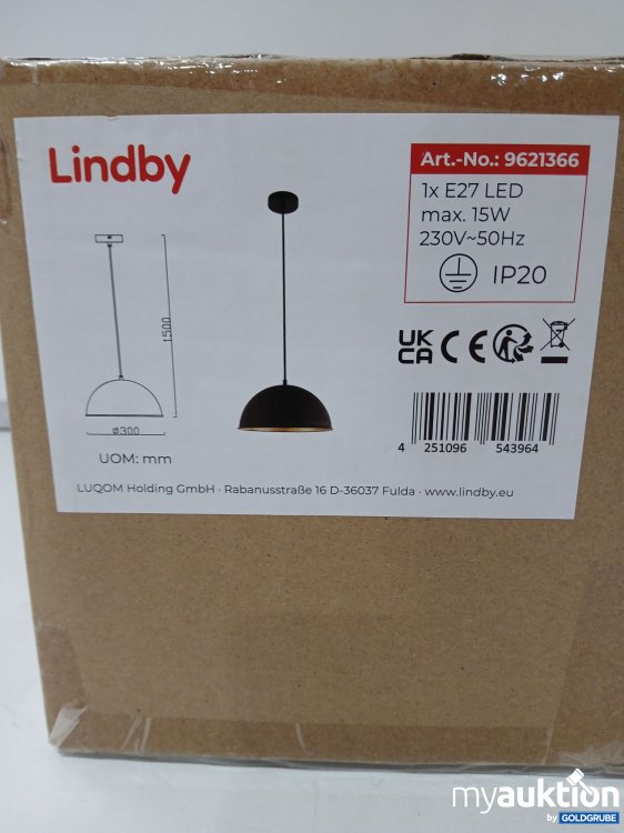 Artikel Nr. 442945 Artikel Nr. 442945: Lindby Hängelampe 9621366