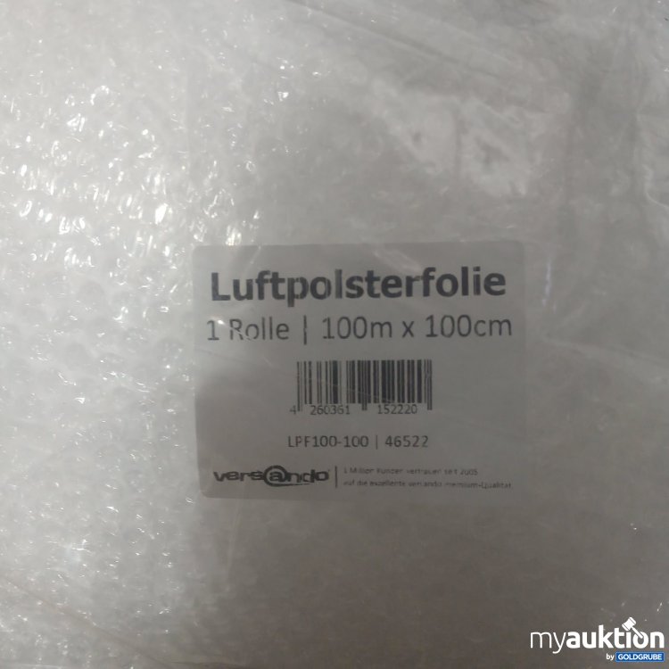 Artikel Nr. 467945 Artikel Nr. 467945: versando Luftpolsterfolie 100 m x 100cm