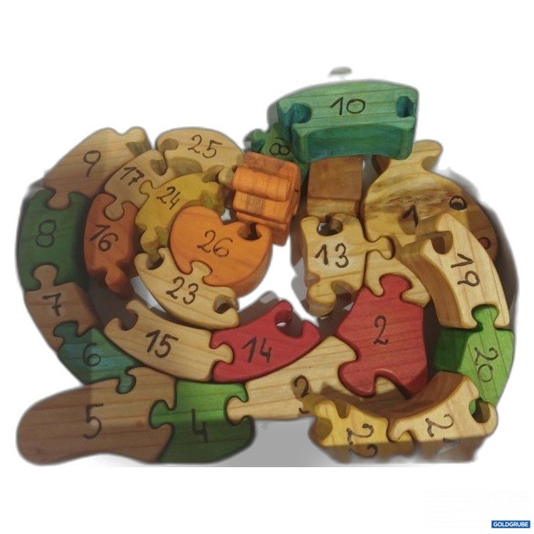 Artikel Nr. 468945 Artikel Nr. 468945: Holzpuzzle Zahlen 1 bis 26