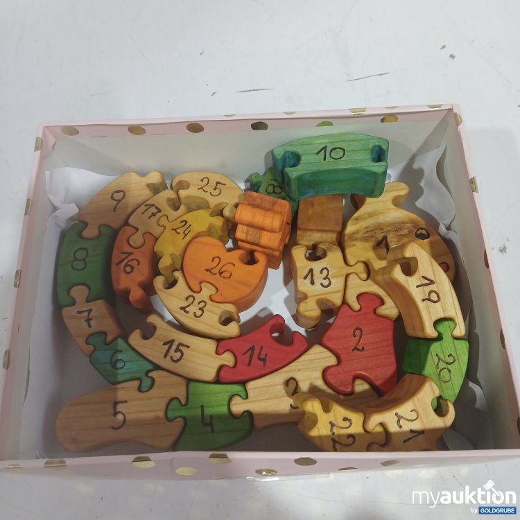 Artikel Nr. 468945 Artikel Nr. 468945: Holzpuzzle Zahlen 1 bis 26
