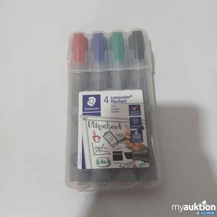 Artikel Nr. 848945: Staedtler 4 Lumocolor Marker 