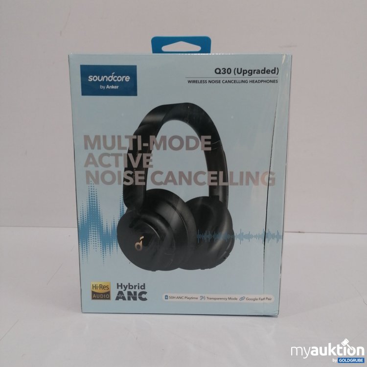Artikel Nr. 855945 Artikel Nr. 855945: Soundcore by Anker Q30 Wireless Noise Cancelling Headphone