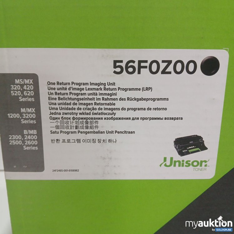 Artikel Nr. 882945 Artikel Nr. 882945: Lexmark Unison Toner 56F0Z00