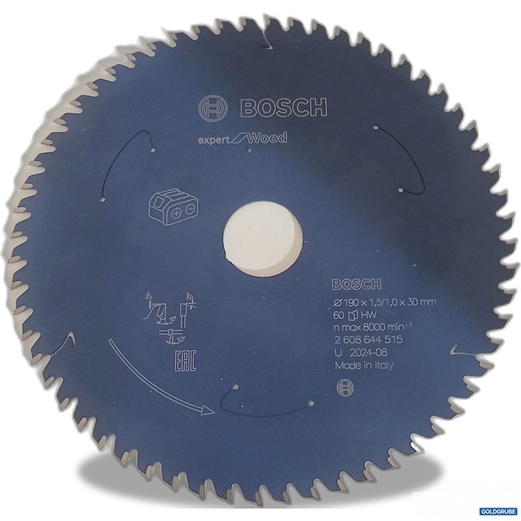 Artikel Nr. 932945 Artikel Nr. 932945: Bosch expert Wood Schneidescheibe ø190x1,5/1,0x30mm