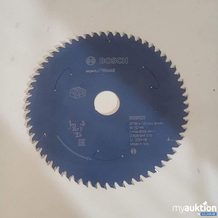 Artikel Nr. 932945 Artikel Nr. 932945: Bosch expert Wood Schneidescheibe ø190x1,5/1,0x30mm