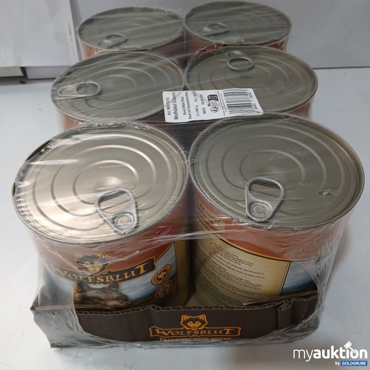 Artikel Nr. 951945: Wolfsblut Classic Pferd kit Süßkartoffeln 6x800g