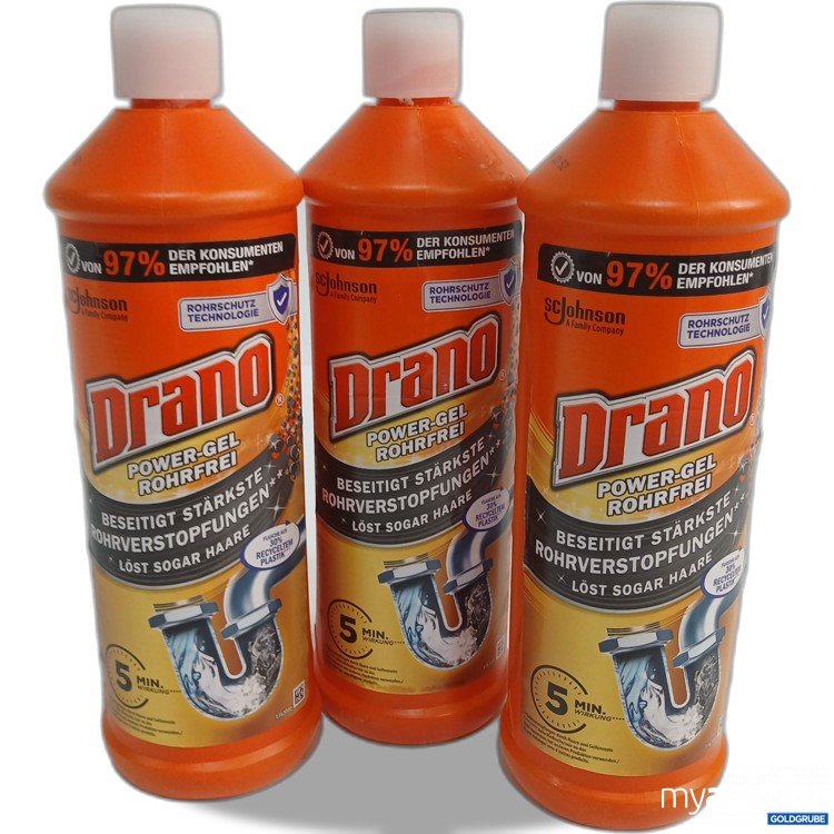 Artikel Nr. 953945: Drano Power Gel Rohrfrei 3x 1000ml