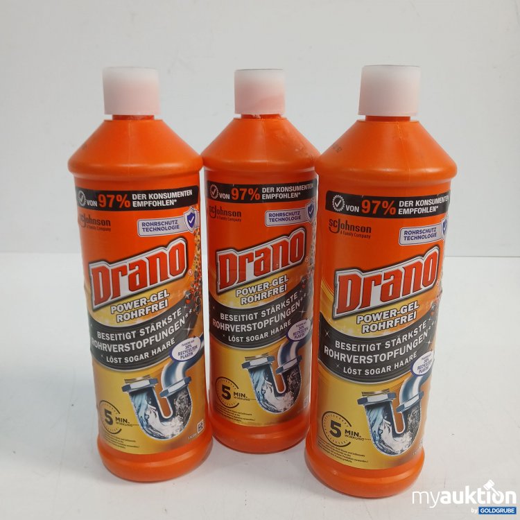 Artikel Nr. 953945: Drano Power Gel Rohrfrei 3x 1000ml