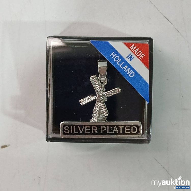 Artikel Nr. 961945: Silver Plated Anhänger Windmühle