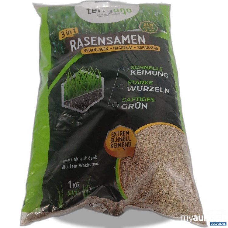 Artikel Nr. 966945: Terrauno  3in1 Rasensamen 1kg 