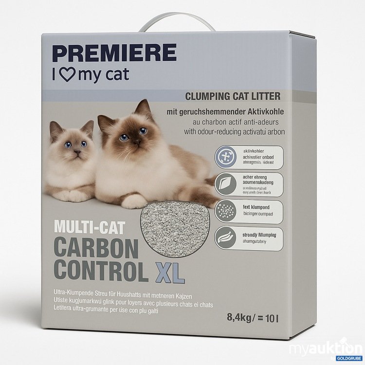Artikel Nr. 976945 Artikel Nr. 976945: Premiere MULTI-CAT CARBON CONTROL XL 8.4kg