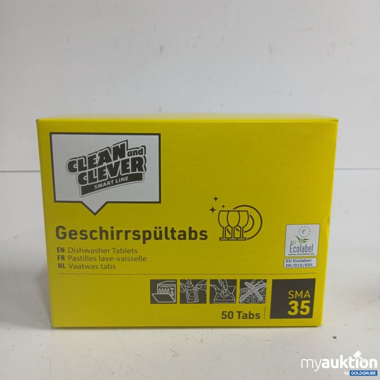 Artikel Nr. 977945: CLEAN and CLEVER Geschirrspültabs 50 Tabs