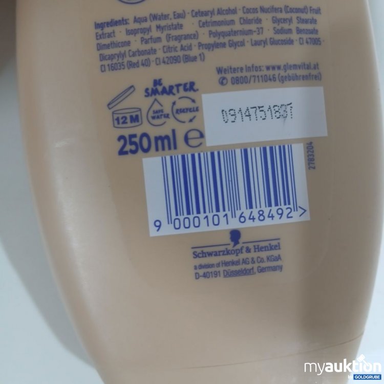 Artikel Nr. 981945 Artikel Nr. 981945: GLEM Vital Shampoo und Spülung