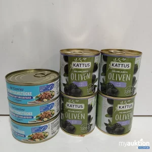 Artikel 478945: 7x diverse Dosen thunfisch und oliven 145g und 200g