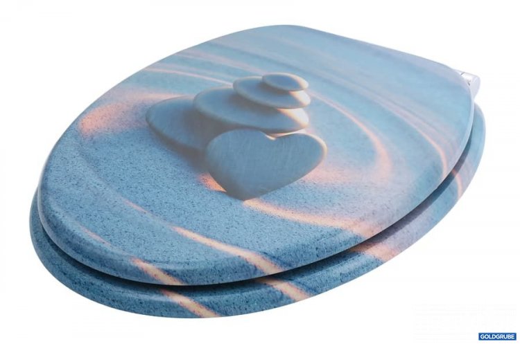 Artikel Nr. 344946: WC Sitz Verosan MDF Core  "Blue Stone"