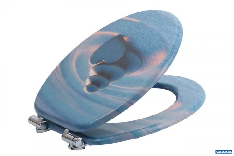 Artikel Nr. 344946: WC Sitz Verosan MDF Core  "Blue Stone"