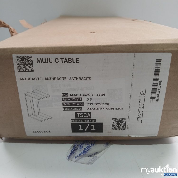 Artikel Nr. 437946 Artikel Nr. 437946: Decortie Muju C Table Anthracite