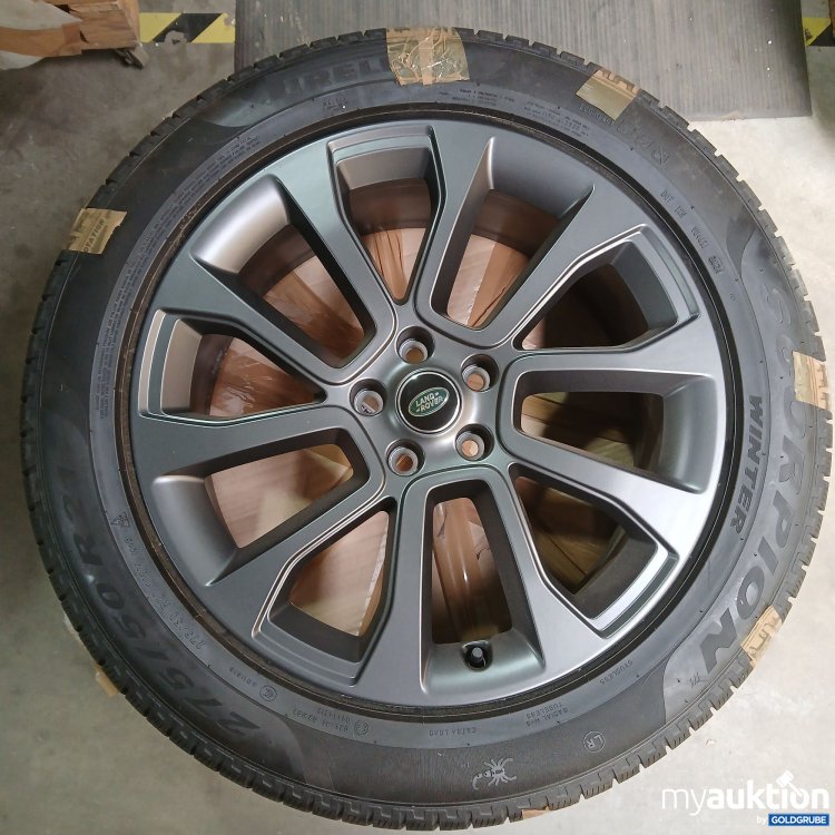 Artikel Nr. 443946: Pirelli Scorpion Winterreifen 275/50R21 XL auf Ford Landrover Alu Felge Matt-Schwarz 
