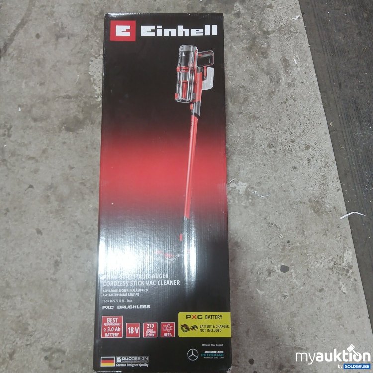 Artikel Nr. 465946 Artikel Nr. 465946: Einhell Akkustaubsauger TE-SV 18/270 l i BL Solo
Art.Nr 23.472.25