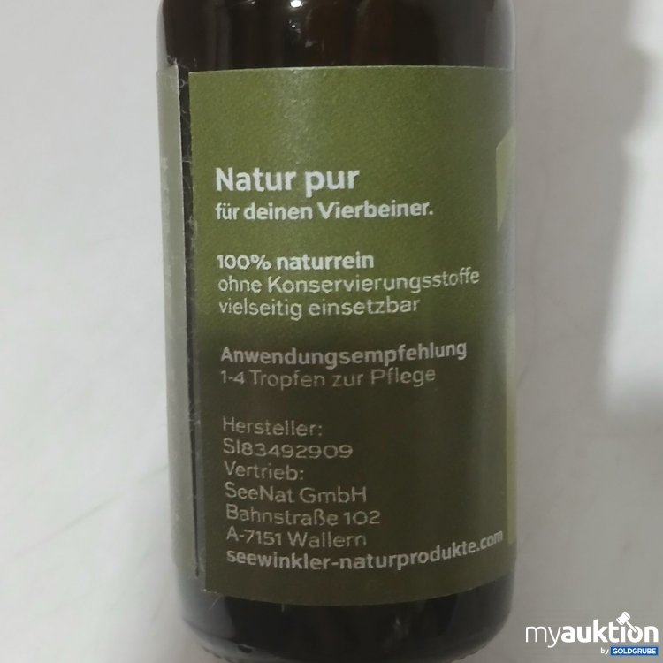 Artikel Nr. 471946 Artikel Nr. 471946: seewinkler NATUR CBD-Öl Premium für Hunde 10 ml