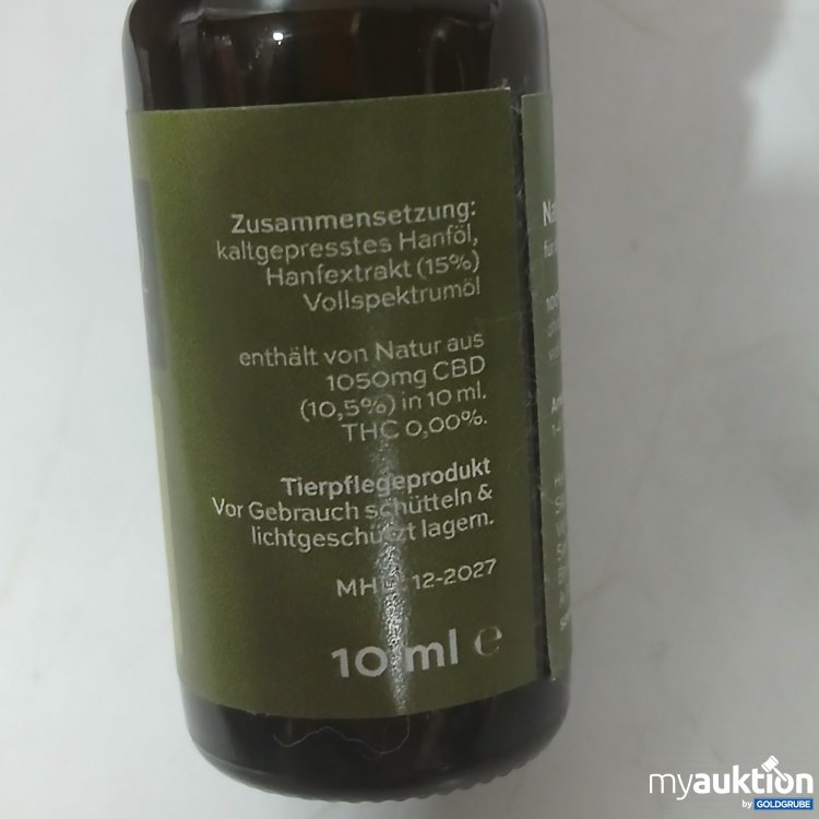 Artikel Nr. 471946 Artikel Nr. 471946: seewinkler NATUR CBD-Öl Premium für Hunde 10 ml