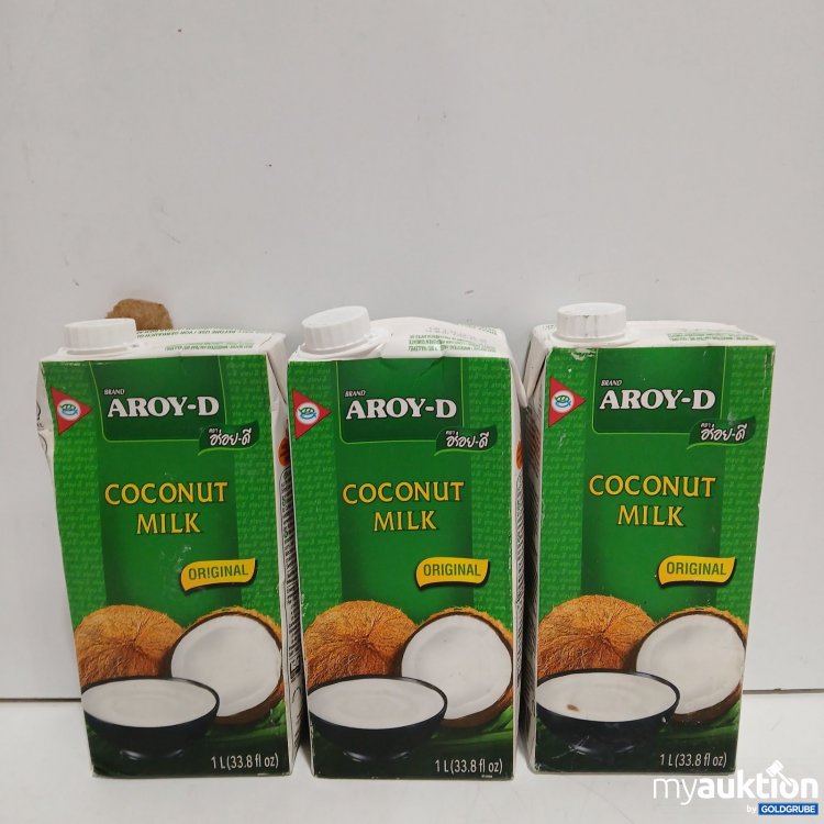 Artikel Nr. 478946: 3x1L AROY-D Kokosmilch