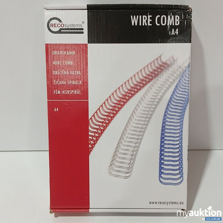 Artikel Nr. 523946 Artikel Nr. 523946: Reco Systems Drahtkamm