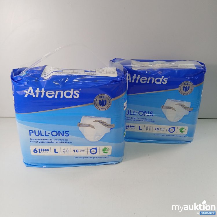 Artikel Nr. 800946 Artikel Nr. 800946: Attends Pull-Ons Unterwäsche L 2x18 Stück