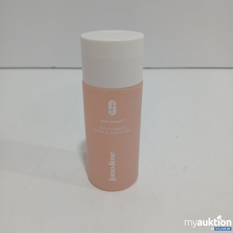 Artikel Nr. 883946 Artikel Nr. 883946: Juno&me Glow Below 2in1 intimate wash & shave Gel 150ml