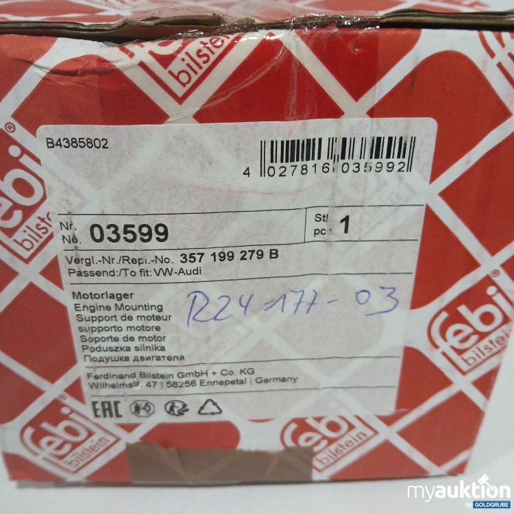 Artikel Nr. 887946 Artikel Nr. 887946: Febi Motorlager 357199279B