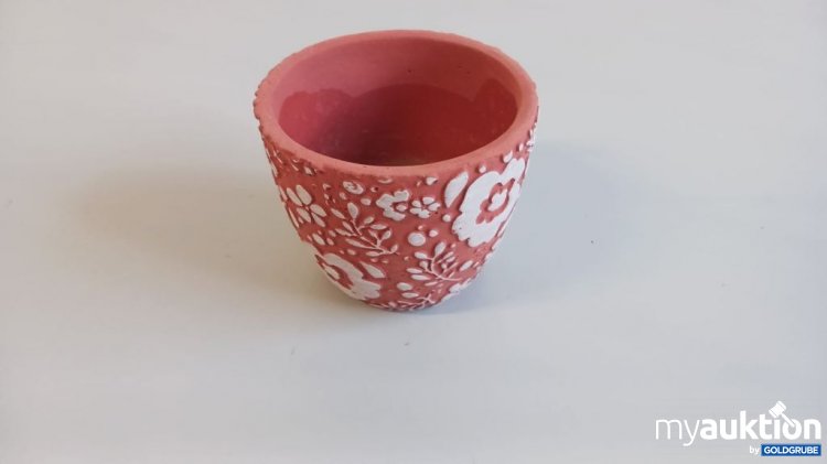 Artikel Nr. 928946: Blumentopf Zement mit Blumenmuster