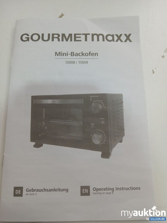 Artikel Nr. 959946: Mini Backofen KE10Taa-S4 800W max. 10 Liter 90-230°