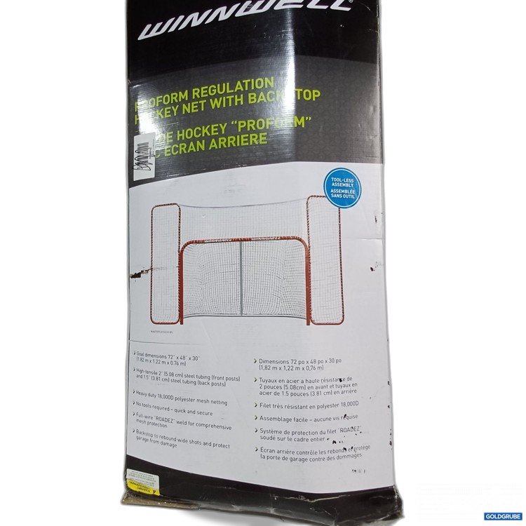 Artikel Nr. 968946: WINNWEL PROFORM REGULATION HOCKEY NET WITH BACKSTOP  1.82m x1.22mx0.76m