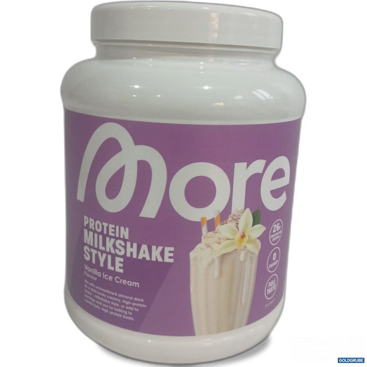 Artikel Nr. 969946 Artikel Nr. 969946: More Protein Milkshake Style Vanilla Ice Cream Flavour 600g