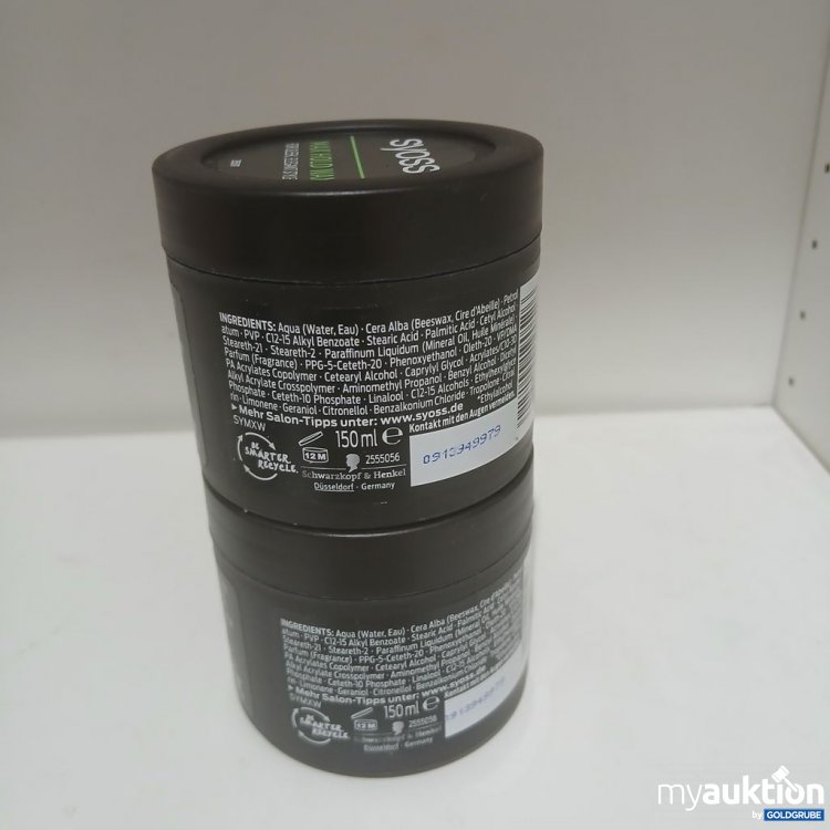 Artikel Nr. 981946 Artikel Nr. 981946: syoss Max Hold Wax Medium Shine Extra Strong