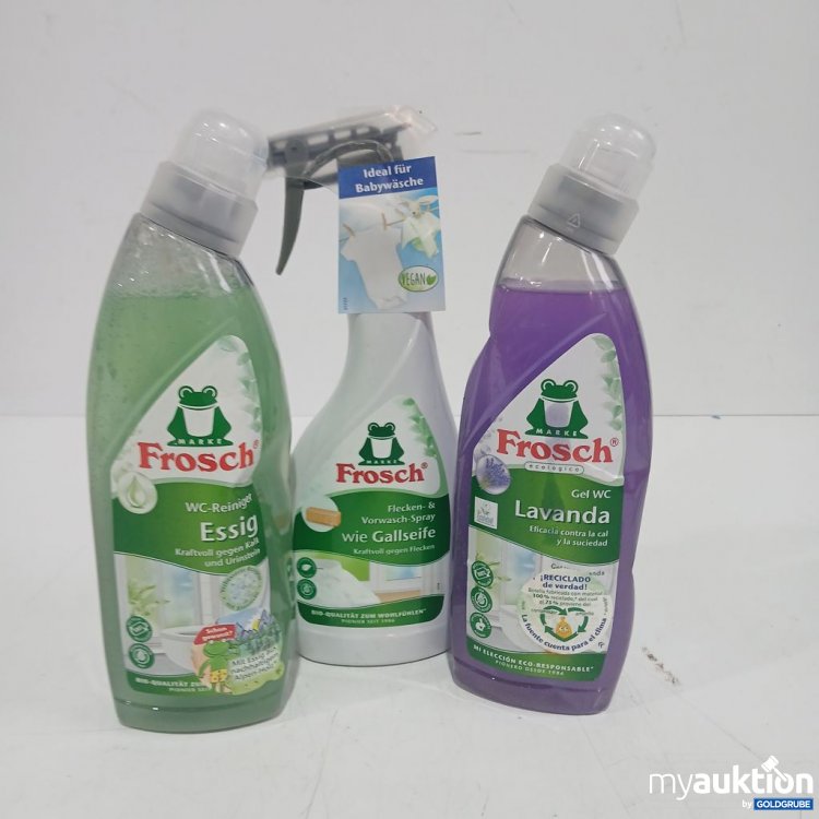 Artikel Nr. 985946 Artikel Nr. 985946: Frosch WC-Reiniger Essig Flecken- & Vorwasch-Spray wie Gallseife Gel WC Lavanda