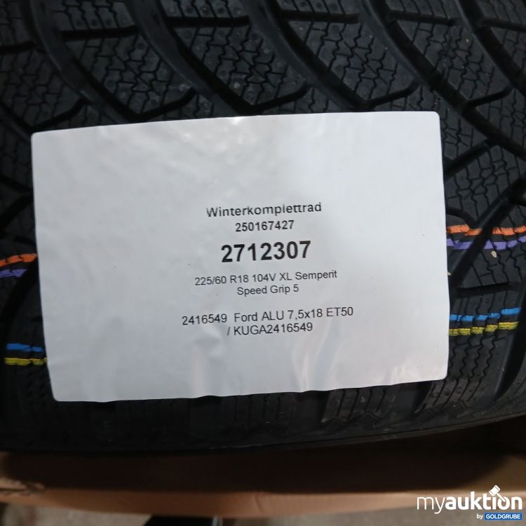 Artikel Nr. 441947: Ford Kuga Alu 7.5x18 ET50 Semperit Speed Grip 5 225/60 R18 XL