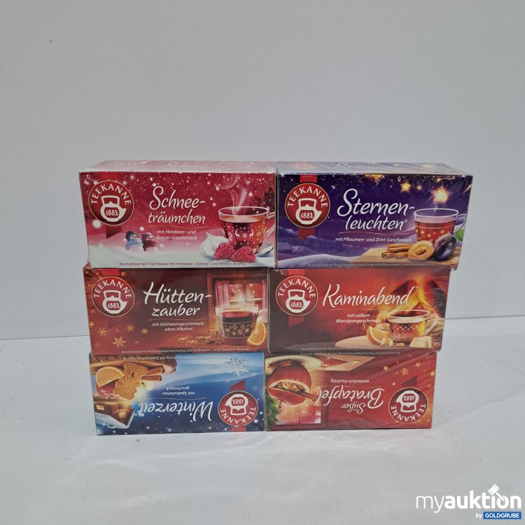 Artikel Nr. 808947 Artikel Nr. 808947: Teekanne versch. Sorten, 6x50g