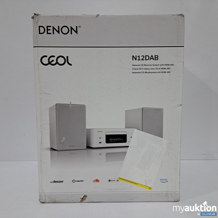 Artikel Nr. 816947 Artikel Nr. 816947: Denon RCD-N12DAB Network CD-Receiver System with HDMI ARC