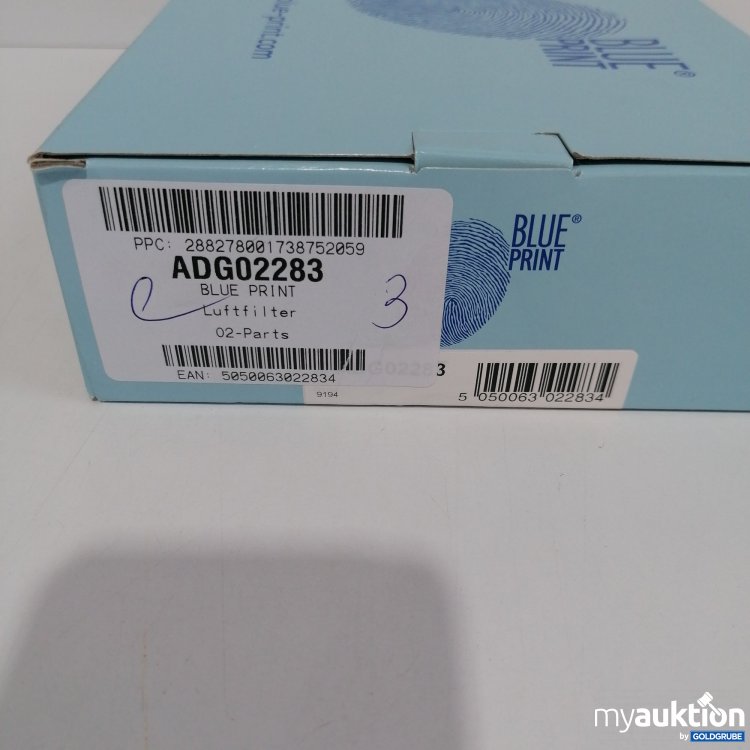 Artikel Nr. 834947: Blue Print Luftfilter ADG02283