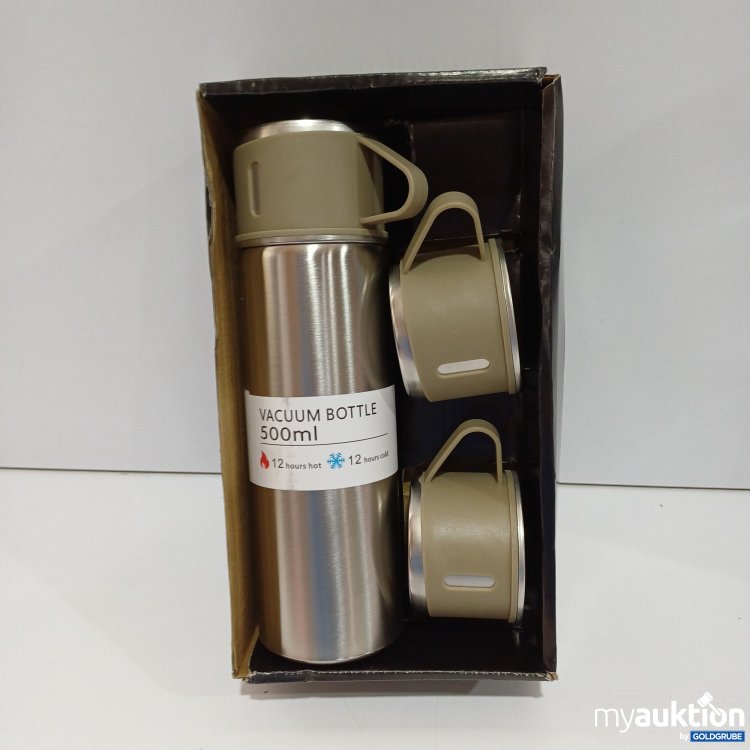 Artikel Nr. 894947 Artikel Nr. 894947: vakuumisolierten Edelstahl-Thermosflasche 500ml und zwei Bechern
