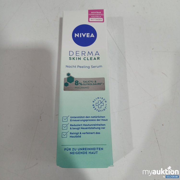 Artikel Nr. 920947: Nivea Derma skin clear Nacht Peeling Serum 40ml 